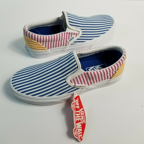 Vans Shoes - Vans Off The Wall Classic Slip On Deck Club Mix
